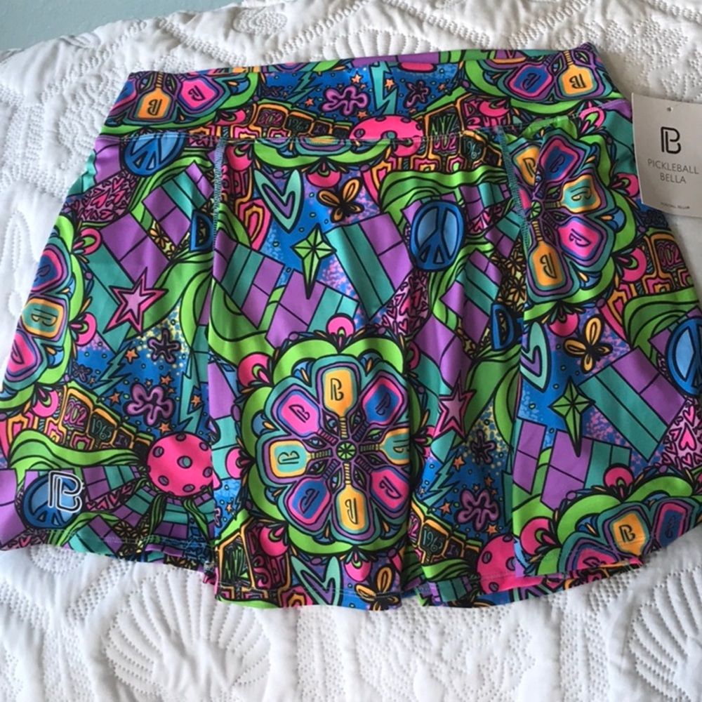 Vibrant A-Line Skirt